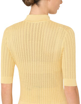 Silk lace-stitch polo shirt - | Dolce & Gabbana