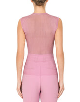 Fine-rib tank top - | Dolce & Gabbana