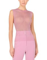 Fine-rib tank top - | Dolce & Gabbana