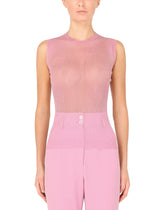 Fine-rib tank top - | Dolce & Gabbana