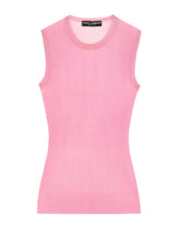Fine-rib tank top - | Dolce & Gabbana