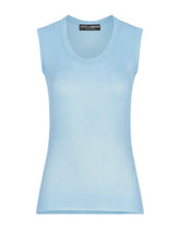Technical fine-rib tank top - | Dolce & Gabbana