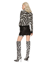 Viscose jacquard cardigan with zebra design - | Dolce & Gabbana