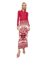 Cropped ribbed silk polo-shirt - | Dolce & Gabbana