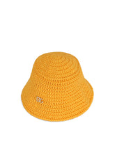 Crochet hat with DG logo - | Dolce & Gabbana