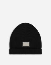 Knit hat with Dolce&Gabbana tag - | Dolce & Gabbana