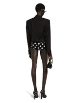 Wool sweater in inlaid stripes - | Dolce & Gabbana