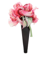 Silk headband with flower - | Dolce & Gabbana