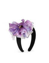 Silk headband with flower - | Dolce & Gabbana