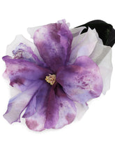Silk headband with flower - | Dolce & Gabbana
