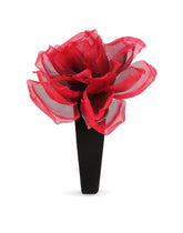 Silk headband with flower - | Dolce & Gabbana