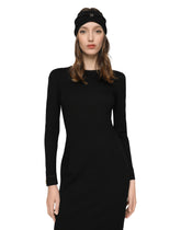 Jersey headband with DG logo - | Dolce & Gabbana