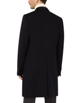 Double-breasted cashmere and wool coat - | Dolce & Gabbana