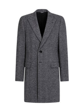 Wool herringbone coat - | Dolce & Gabbana