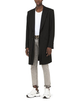 Stretch wool coat - | Dolce & Gabbana