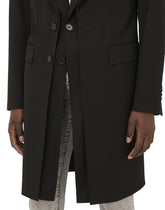 Stretch wool coat - | Dolce & Gabbana