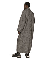 Double-breasted wool houndstooth coat - | Dolce & Gabbana