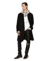 Deconstructed double-breasted wool coat - | Dolce & Gabbana
