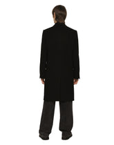 Double-breasted wool coat - | Dolce & Gabbana