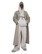 Deconstructed single-breasted wool coat - | Dolce & Gabbana