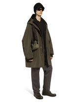 Unlined technical fabric parka with hood - | Dolce & Gabbana