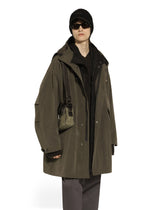 Unlined technical fabric parka with hood - | Dolce & Gabbana