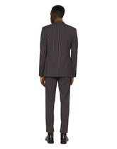 Double-breasted pinstripe wool Martini-fit jacket - | Dolce & Gabbana