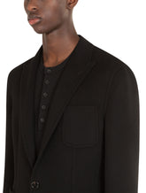 Double deconstructed cashmere jacket - | Dolce & Gabbana
