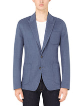 Deconstructed virgin wool jacket - | Dolce & Gabbana