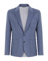 Deconstructed virgin wool jacket - | Dolce & Gabbana