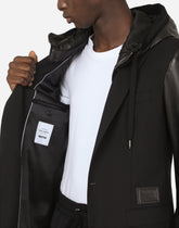 Deconstructed virgin wool jacket - | Dolce & Gabbana