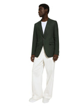 Single-breasted linen Taormina-fit jacket - | Dolce & Gabbana