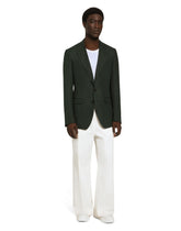 Single-breasted linen Taormina-fit jacket - | Dolce & Gabbana