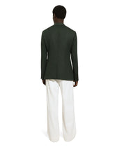 Single-breasted linen Taormina-fit jacket - | Dolce & Gabbana