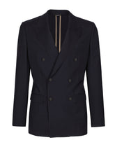 Double-breasted cashmere Taormina-fit jacket - | Dolce & Gabbana