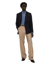 Double-breasted cashmere Taormina-fit jacket - | Dolce & Gabbana