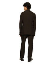 Double-breasted linen Taormina jacket - | Dolce & Gabbana