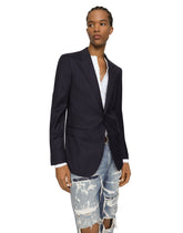 Taormina jacket in wool and silk - | Dolce & Gabbana