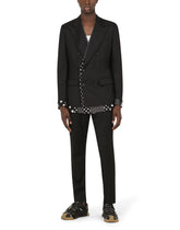 Double-breasted wool Sicilia-fit jacket - | Dolce & Gabbana