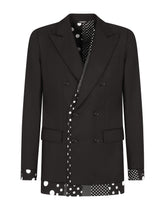 Double-breasted wool Sicilia-fit jacket - | Dolce & Gabbana