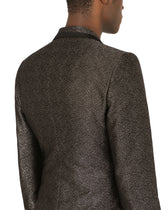 Lamé jacquard Beat-fit jacket - | Dolce & Gabbana