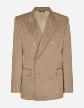 Double-breasted duchesse Sicilia-fit jacket - | Dolce & Gabbana