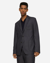 Virgin wool Portofino-fit jacket - | Dolce & Gabbana
