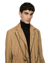 Deconstructed nylon jacket - | Dolce & Gabbana