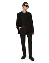 Single-breasted jersey jacket - | Dolce & Gabbana