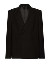 Double-breasted jersey jacket - | Dolce & Gabbana