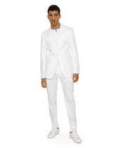 Single-breasted cotton Taormina jacket with DG patch - | Dolce & Gabbana