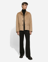 Single-breasted cashmere jacket - | Dolce & Gabbana