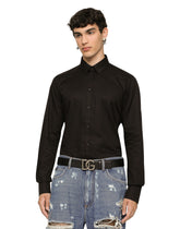 Striped gold cotton shirt - | Dolce & Gabbana