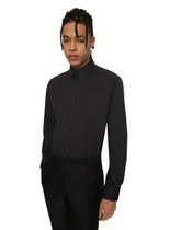 Stretch cotton poplin Gold-fit shirt - | Dolce & Gabbana